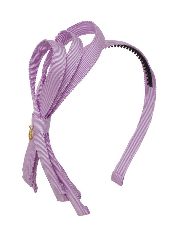 Cerchietto Petersham Loops - Light Orchid Lilla per la vendita all'ingrosso da parte di Project 6 NY Kids