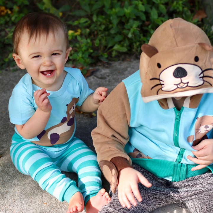 Doodle Pants – wholesale Hoodie – Child – Otter Toddler and Kids 3D Hoodie