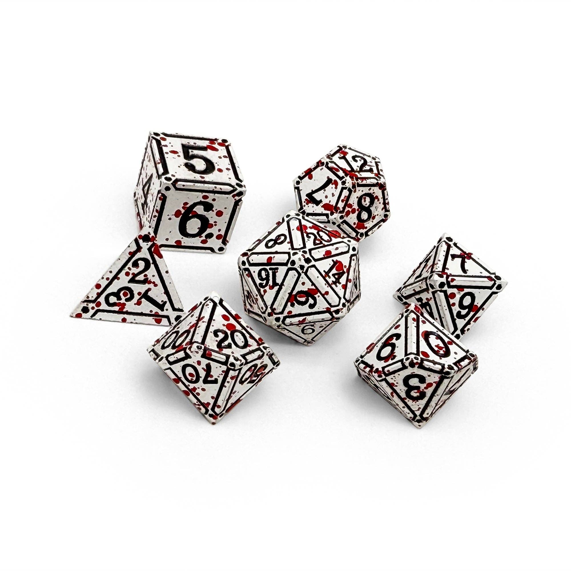 Norse Foundry - Wholesale Dice - Ironworks - Dex 7 Piece RPG set Alloy Dice2