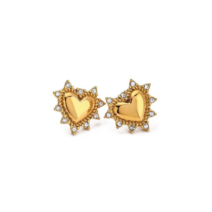 Stella Sunburst Hart Studs ~ Deep South Originals voor wholesale door Deep South Originals Inc.