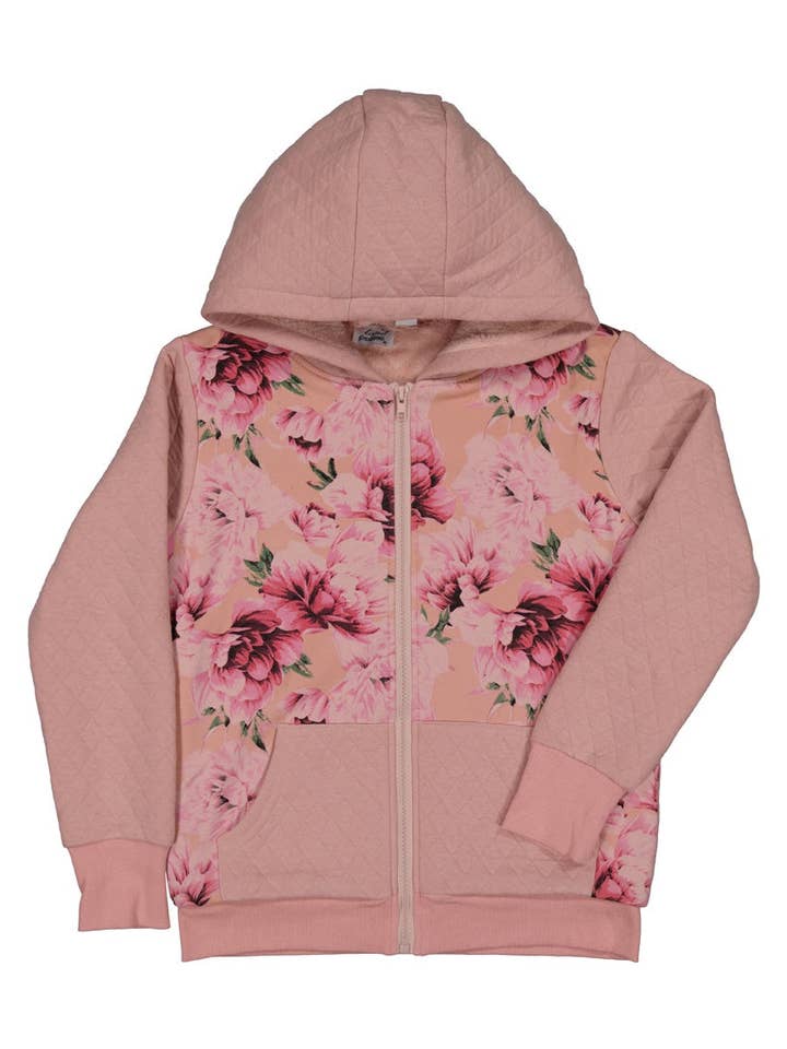 Veste matelassée Rose pour la vente par Radicool Kids