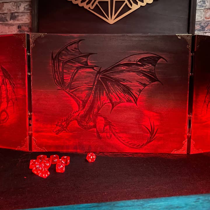 Fandomonium - Venta al por mayor Juegos de mesa - Pantalla maestra de Fire Dragon Dungeon2