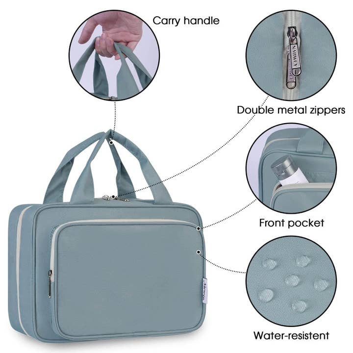 wandf - Wholesale Toiletry Bag - Women's - Large Capacity Waterproof Hanging Toiletry Bag Travel Bag17