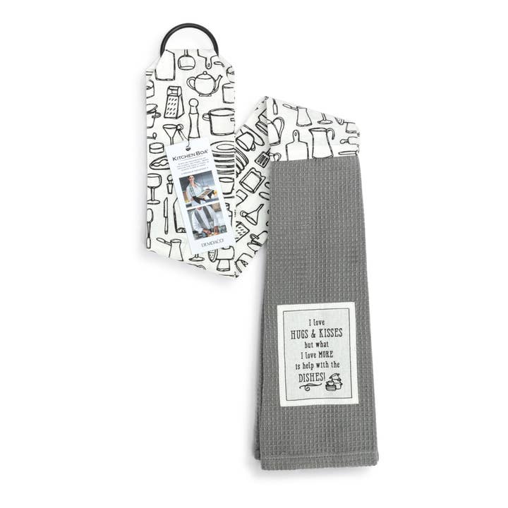 DEMDACO - Wholesale Dishcloth - Help With the Dishes Kitchen Boa - 4x69in