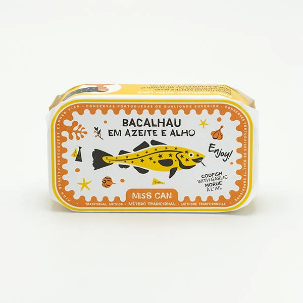 Codfish In Olive Oil With Garlic for wholesale by Miss Can