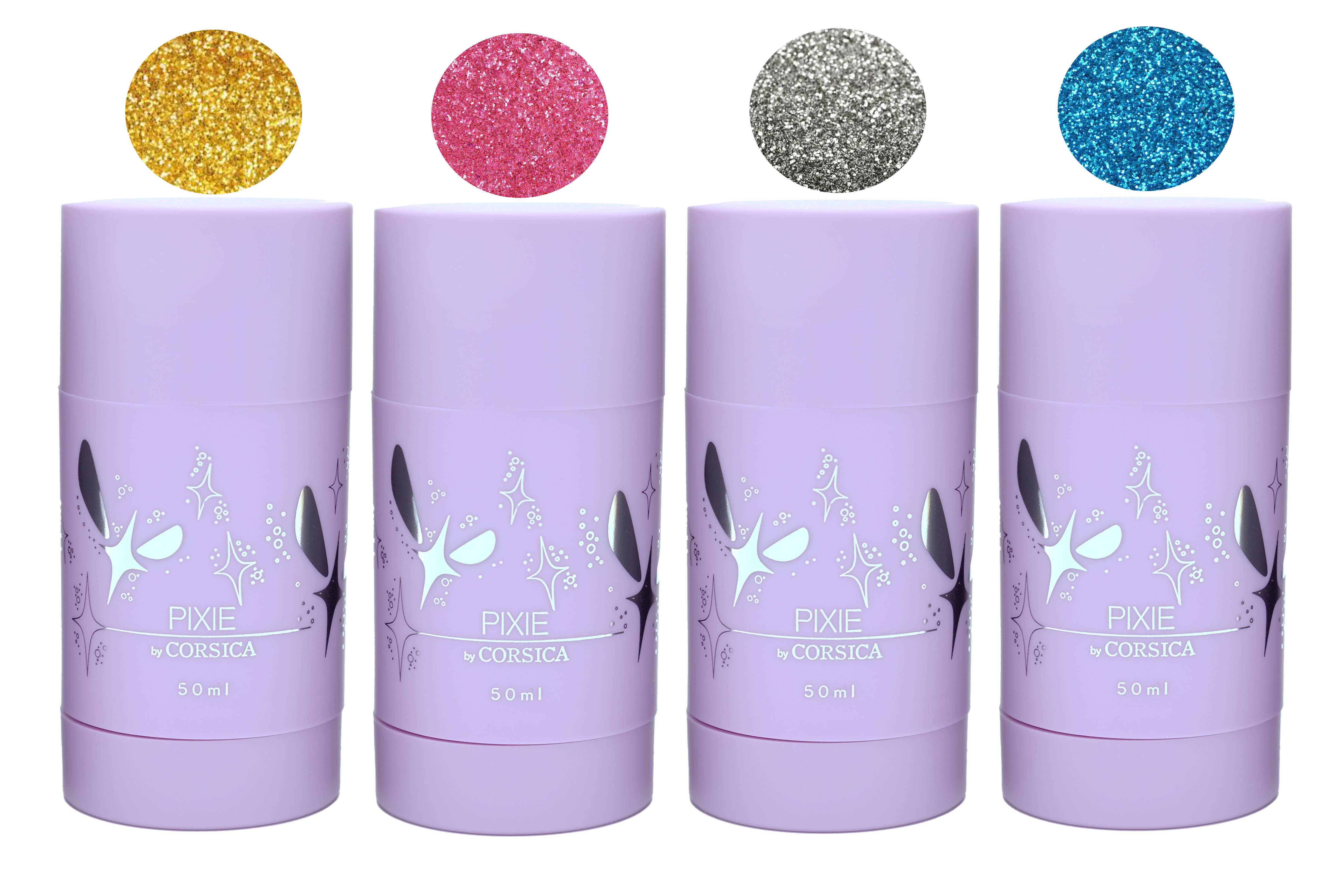 Corsica Scents - Wholesale Body Glitter/Shimmer - PIXIE Hydrating Shimmer Body Glitter2