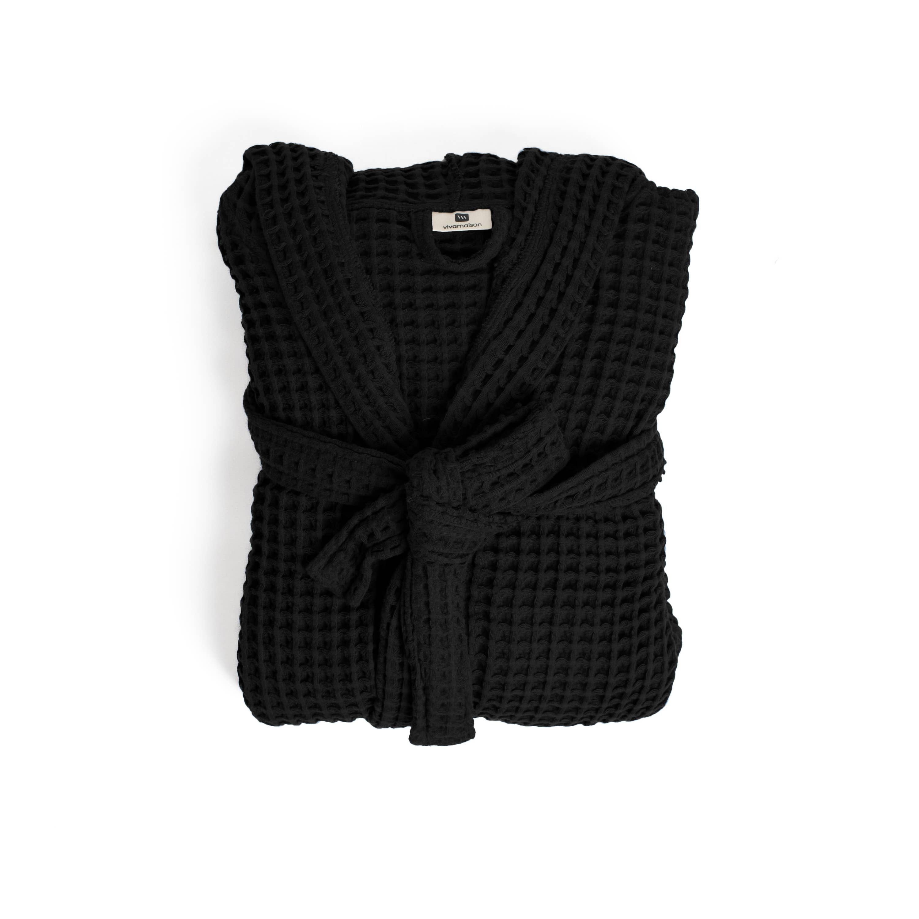 Vivamaison – Engroshandel Morgenkåbe - Unisex – Premium Vaflet Bomuld Badekåbe, Unisex Spa Komfort116