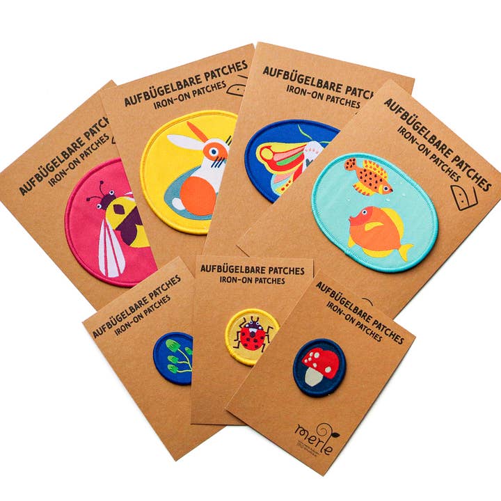 Merle Kids - Wholesale Patch - Iron-on patches inspired by nature2
