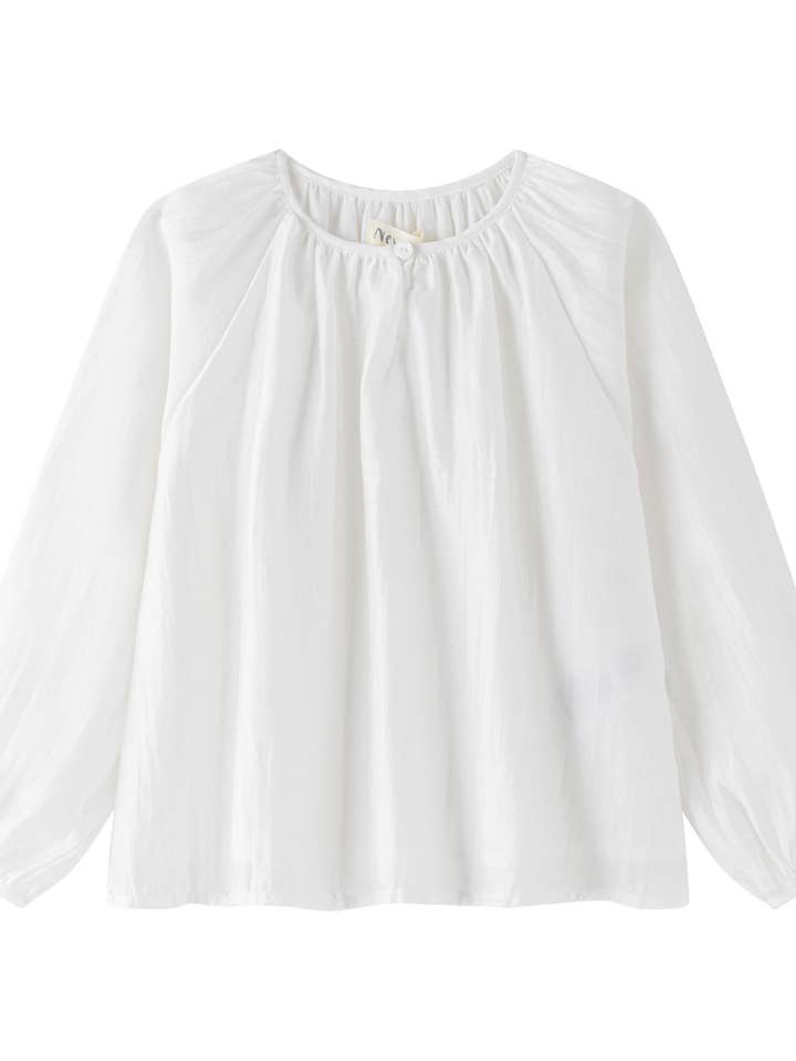 Pige bluse kjole 7-12 år elegant basis KGV16980 for engroshandel hos Newness Kids