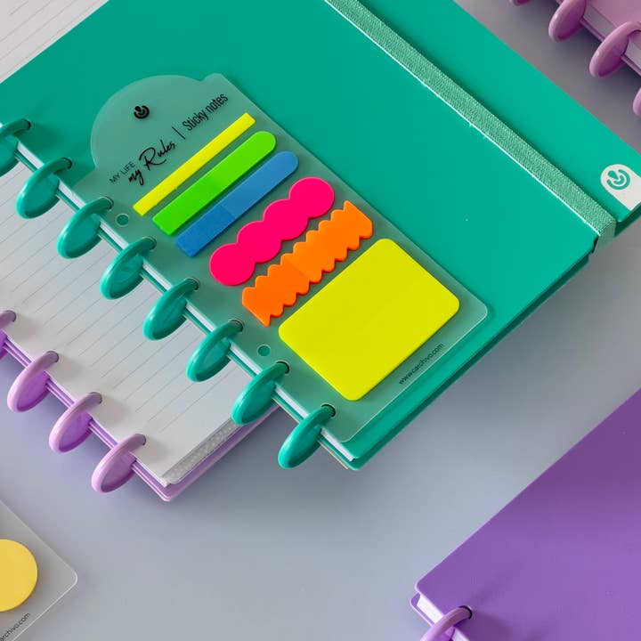 CARCHIVO - Wholesale Sticker - INGENIOX® Irregular Sticky Notes – Neon and Pastel3