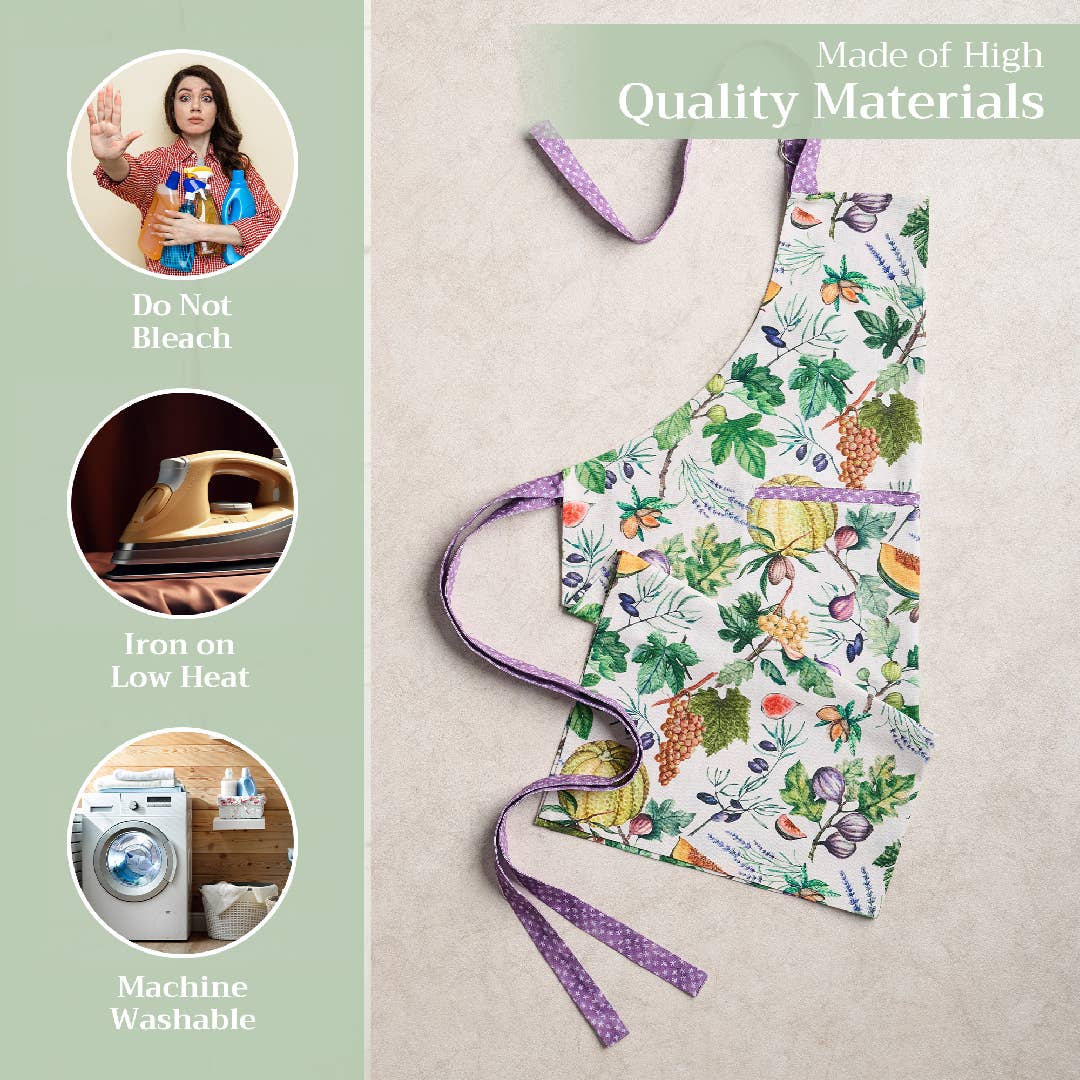 Maison d'Hermine - Design in Every Thread - Wholesale Apron - Apron 100% Cotton - Everyday Cooking - Cavaillon2