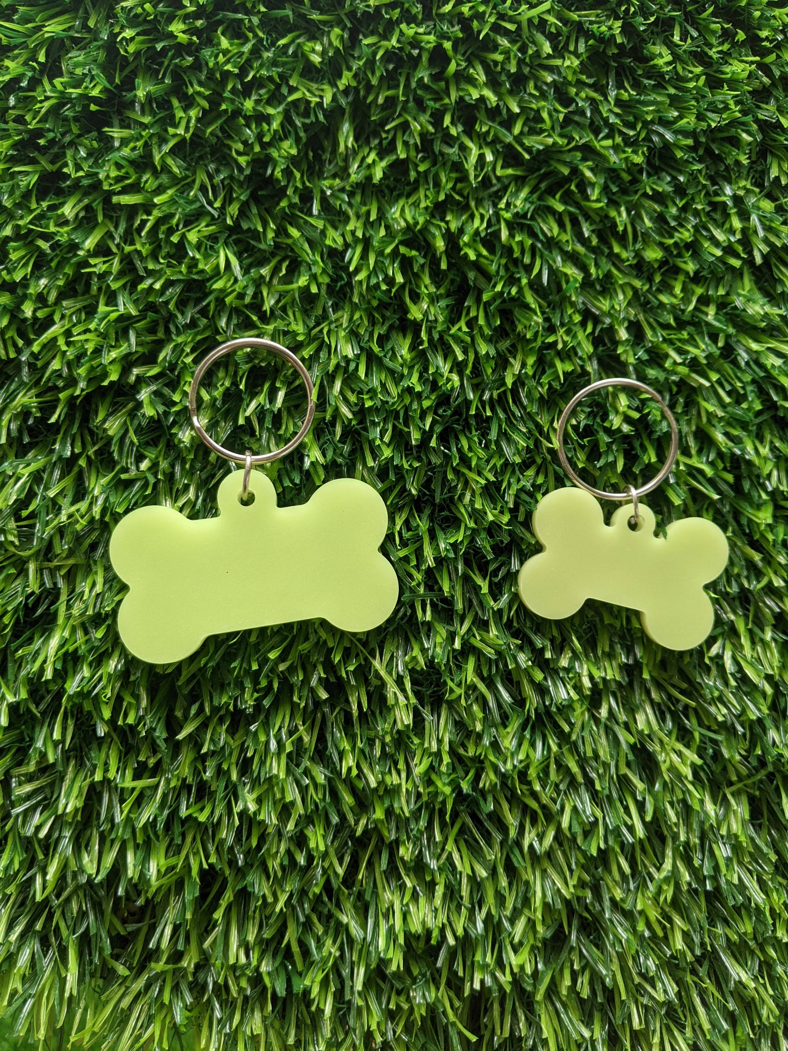 IT GLOWS - Wholesale Pet Identification Tag - Dog - Glow in The Dark Pet Tags/GloPetTag/Dog ID Pet tags/Cat ID Pet Tags/Pet Gift/Engraved Pet tags/Pet name Tag/ID Tag/Glow Key Fob1