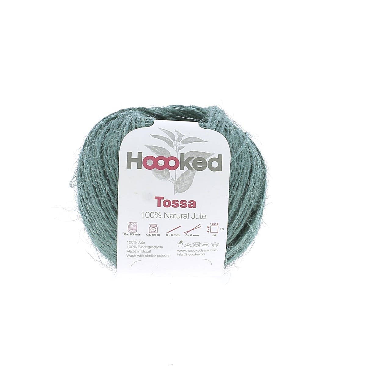 Hoooked Yarns - Wholesale Yarn - Jute Tossa 50g6