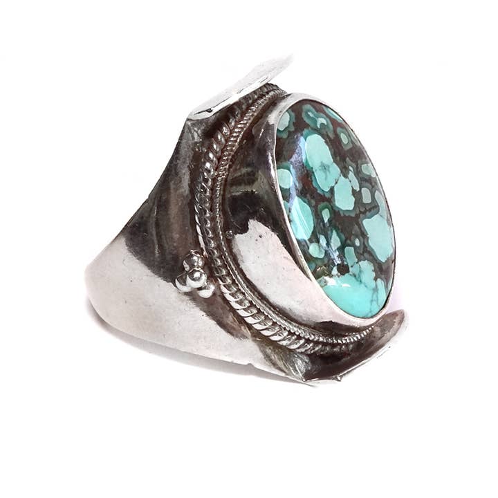 Zig Zag Asian Collection - Venta al por mayor Anillos grandes/de cóctel - Anillo con Piedra Grande5