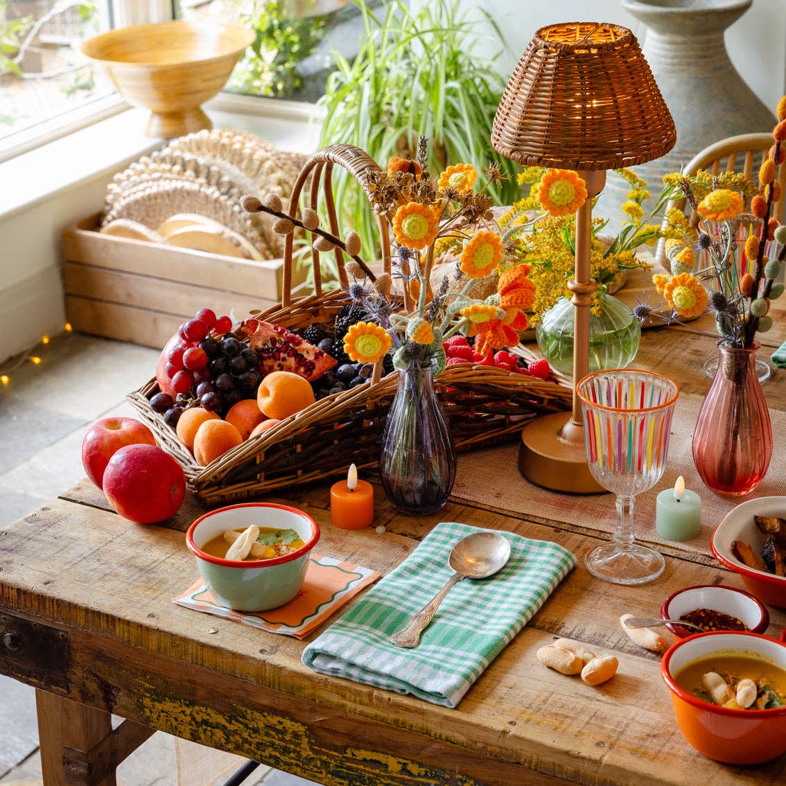 Talking Tables UK – wholesale Flameless candle – Flameless LED Tealight Candle - Orange POS Unit2