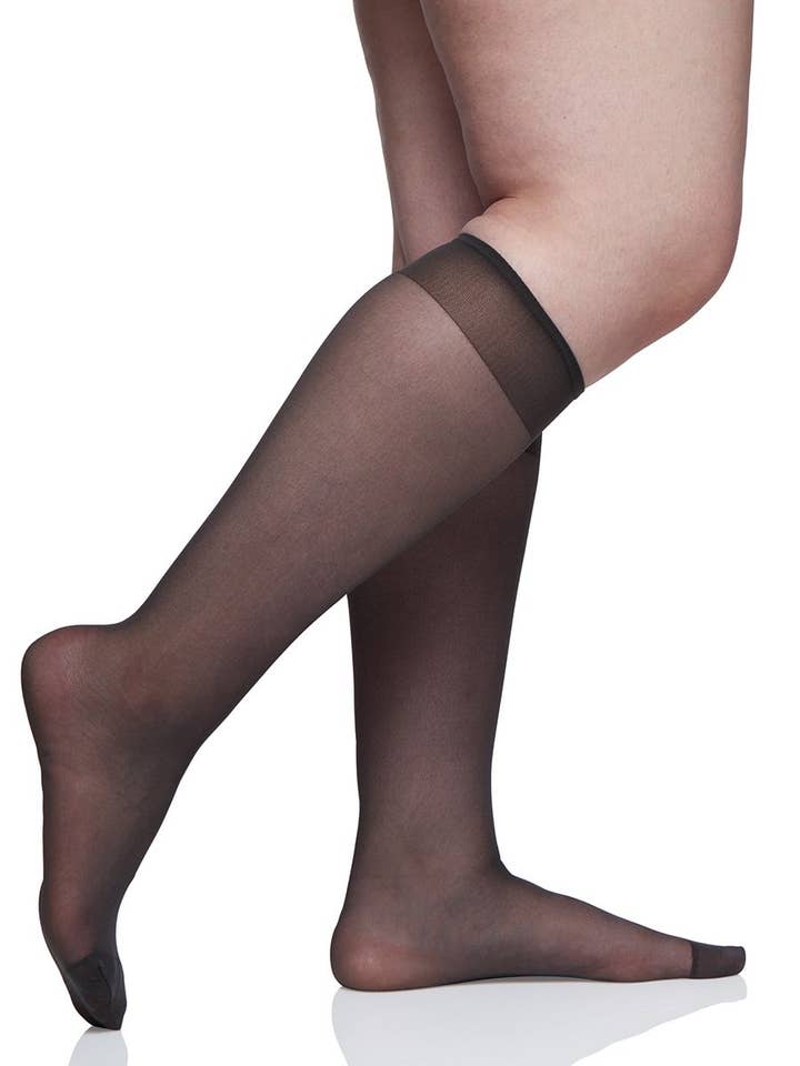 Berkshire - Wholesale Pantyhose - Women's - Queen All Day Sheer Knee High with Reinforced Toe - 6451
