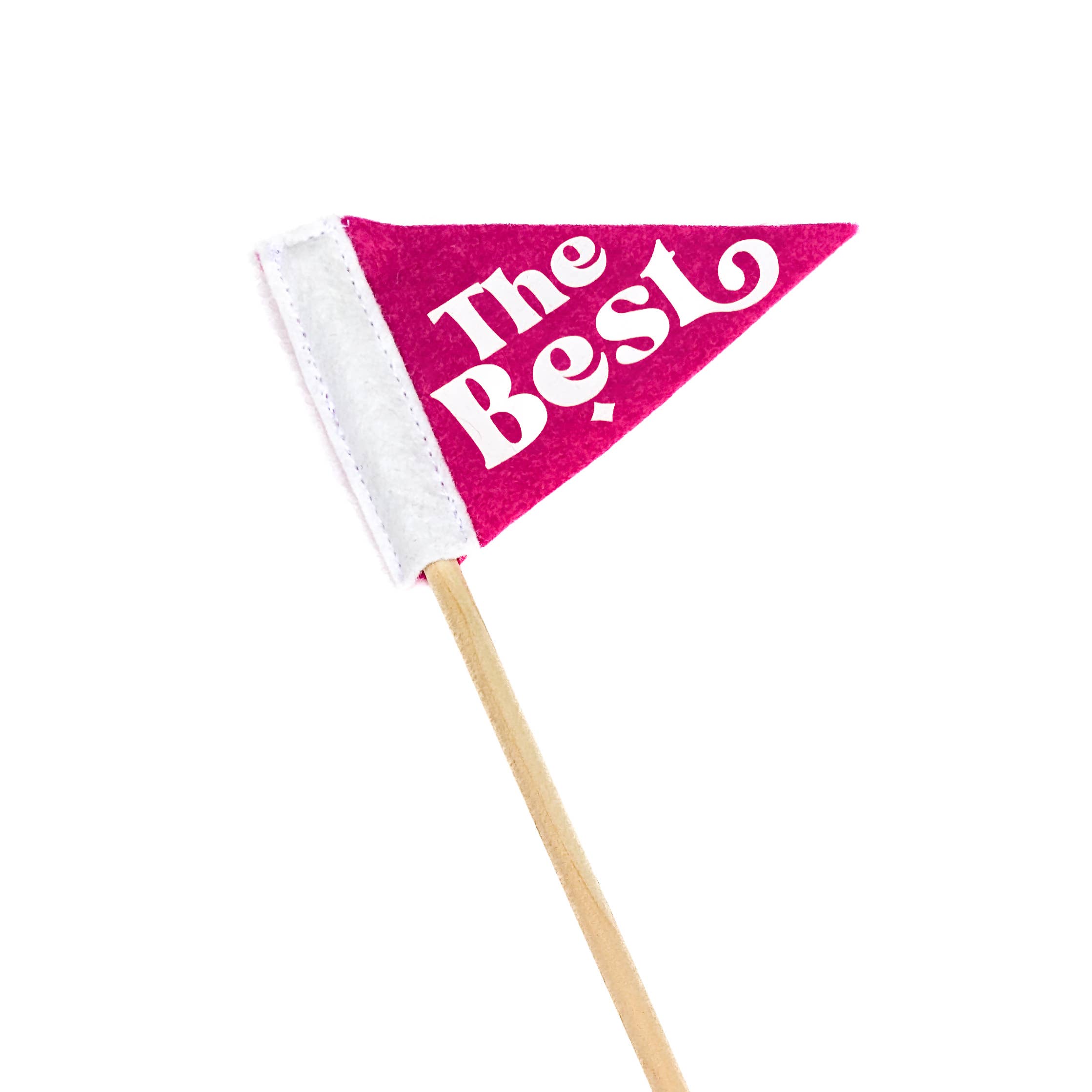 Pennant For Your Thoughts - Wholesale Flag - Tiny Message Pennant Flag | Wool Blend, Handmade in USA3