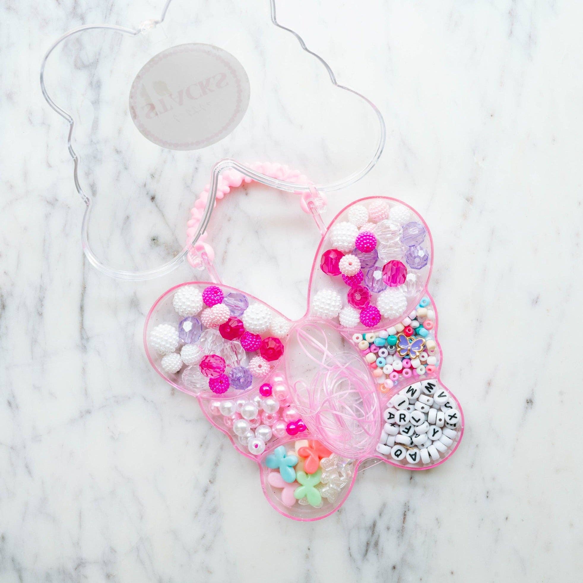 Little Stacks - Wholesale Dhz-sieraden - Kinderen - The Pretty in Pink Butterfly2