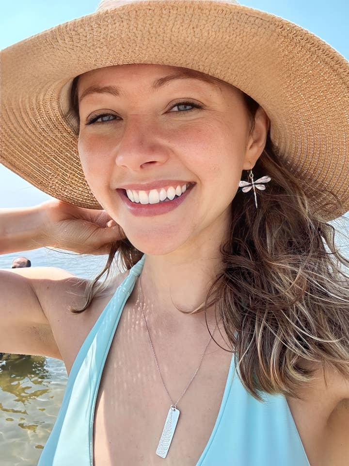 DRAGONFLY | Lightweight Dangles for wholesale by Ellie Begin Design