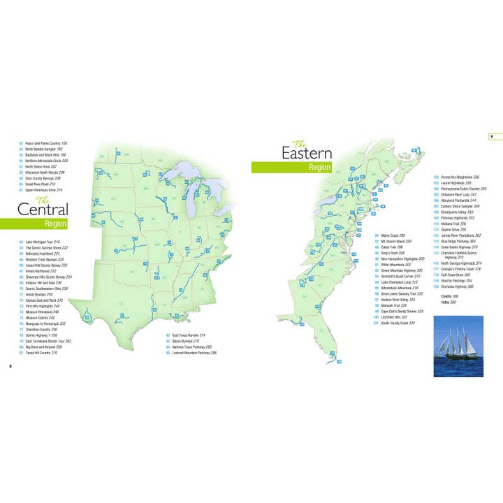 Simon & Schuster - Wholesale Travel - Most Scenic Drives in America by3