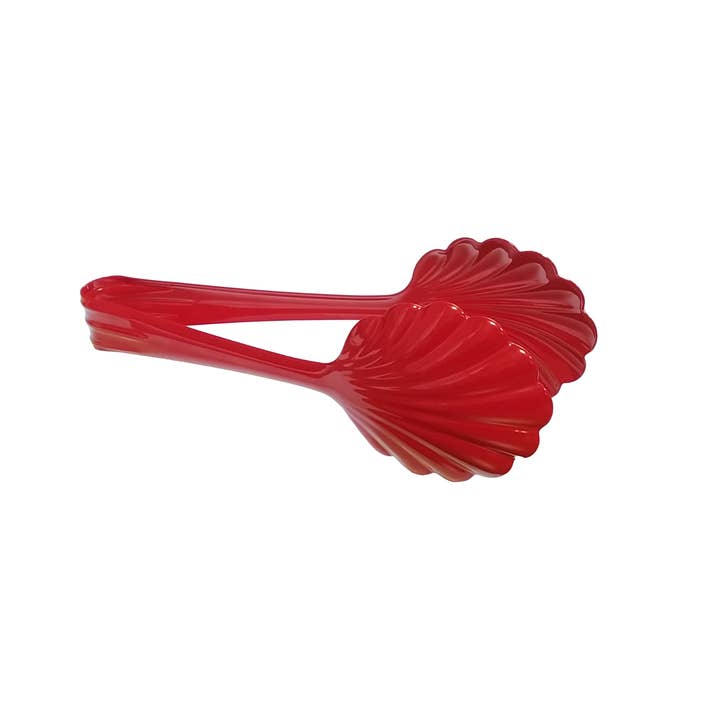 Clémentine Boutique - Wholesale Kitchen Tong - Color Scalloped Bakery Tongs in Stainless Steel
