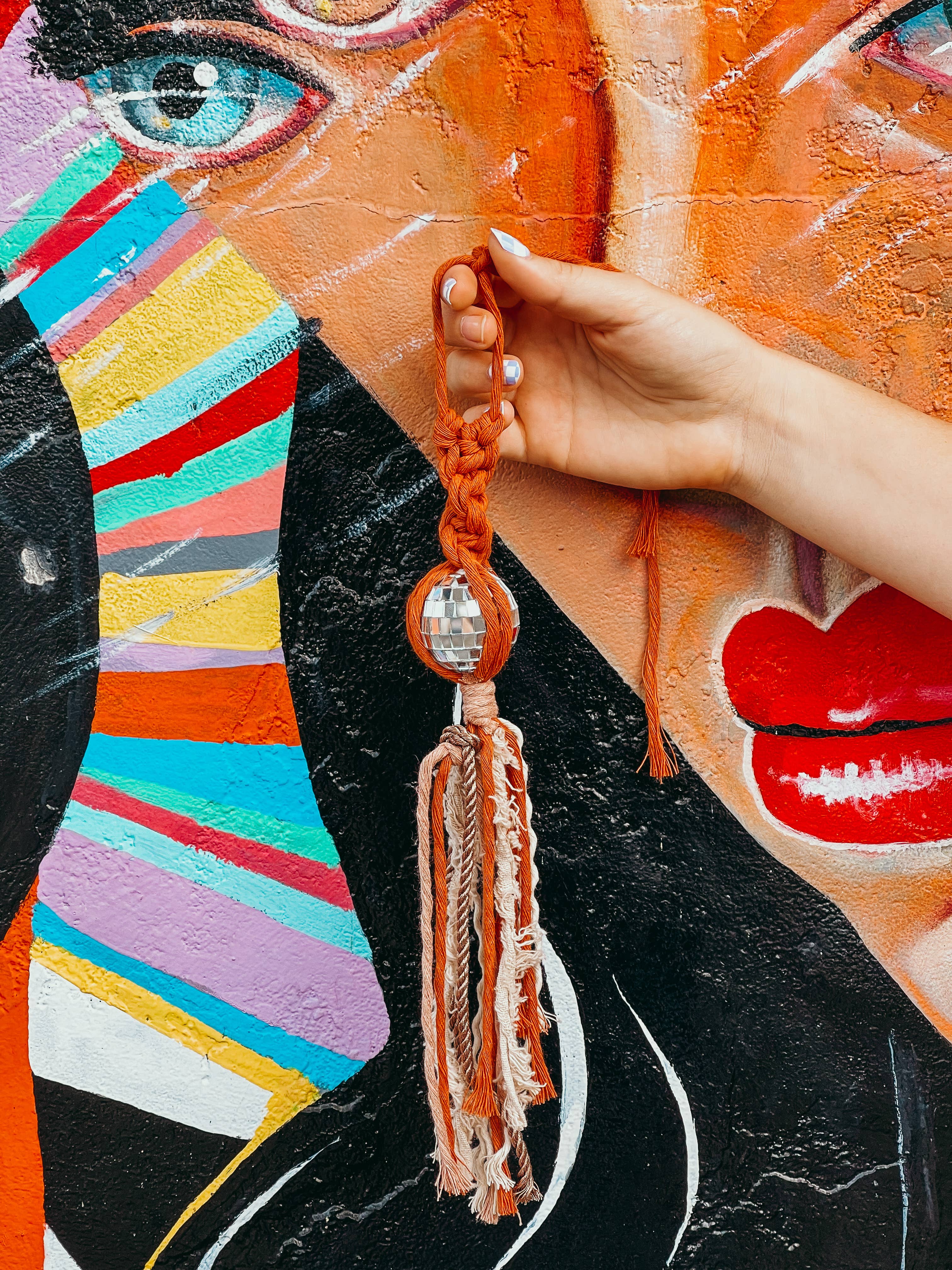 Offhand Fibers - Wholesale Car Decorative Charm - Unisex - Disco Ball Car Charm - Retro Gifts1