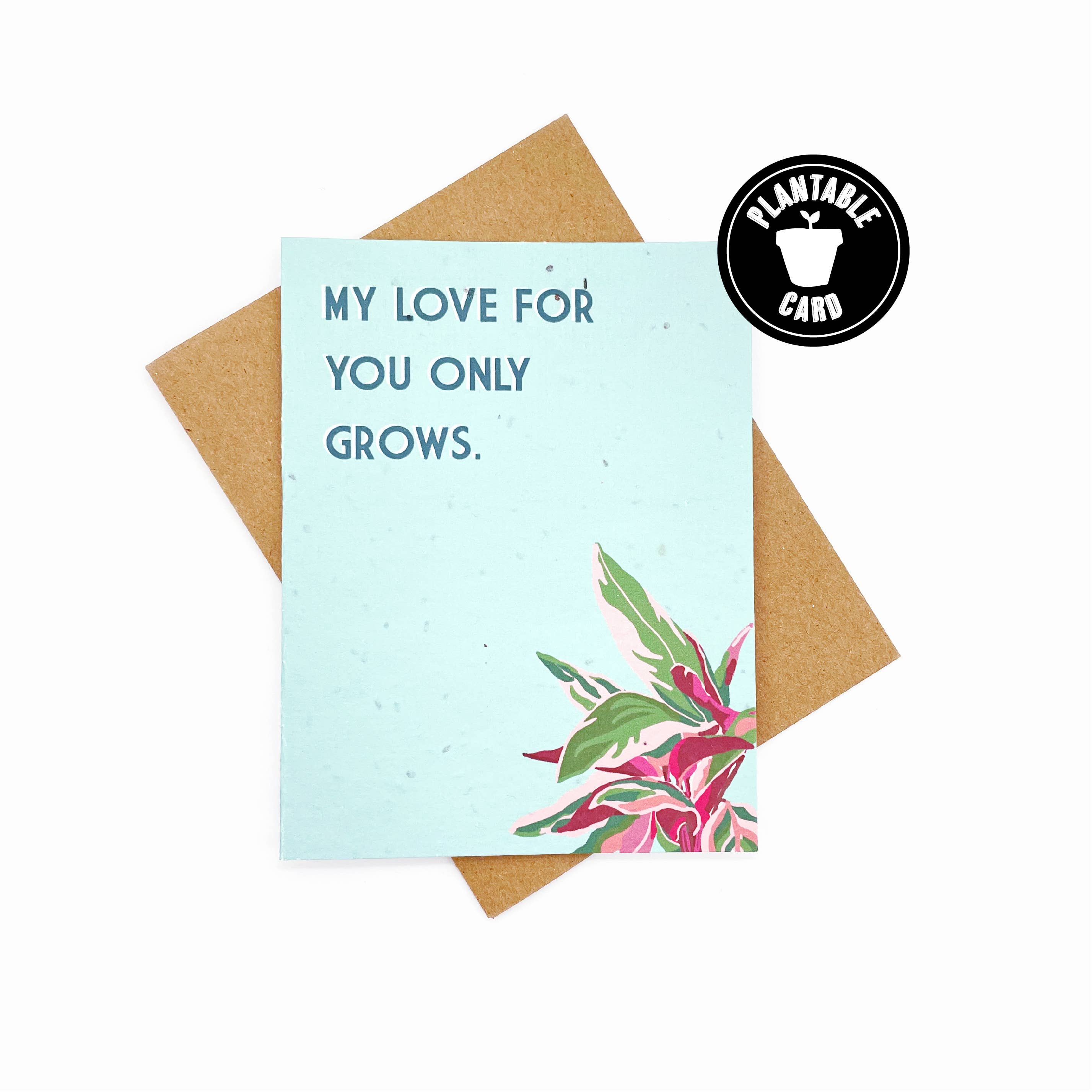 Cato & Company - Wholesale Valentine's Day Card - My Love For You Only Grows Valentine's Day Card