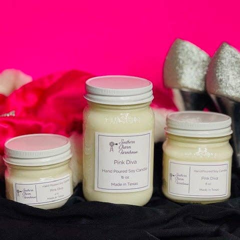 Pink Diva, 16 oz for wholesale by Southern Charm Farmhouse