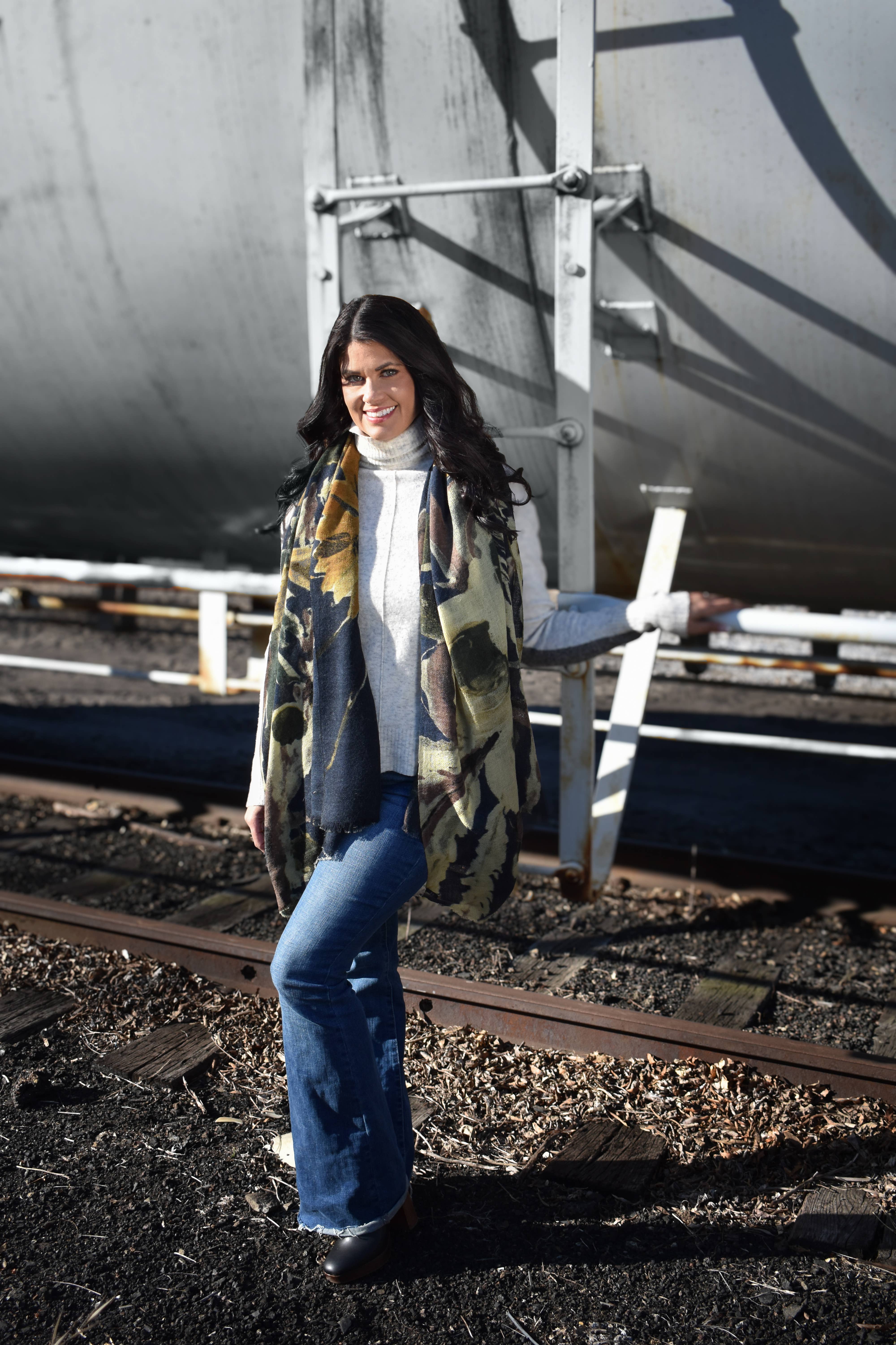 Dupatta Designs - Wholesale Scarf - Women's - Kate Oversized Wool Scarf7