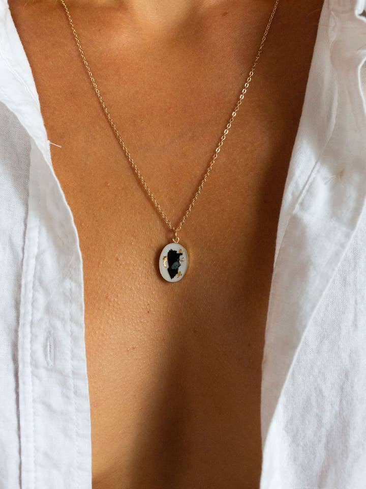 Metamorphia Necklace | 14k Gold-Filled for wholesale by Bohemian and Bouj