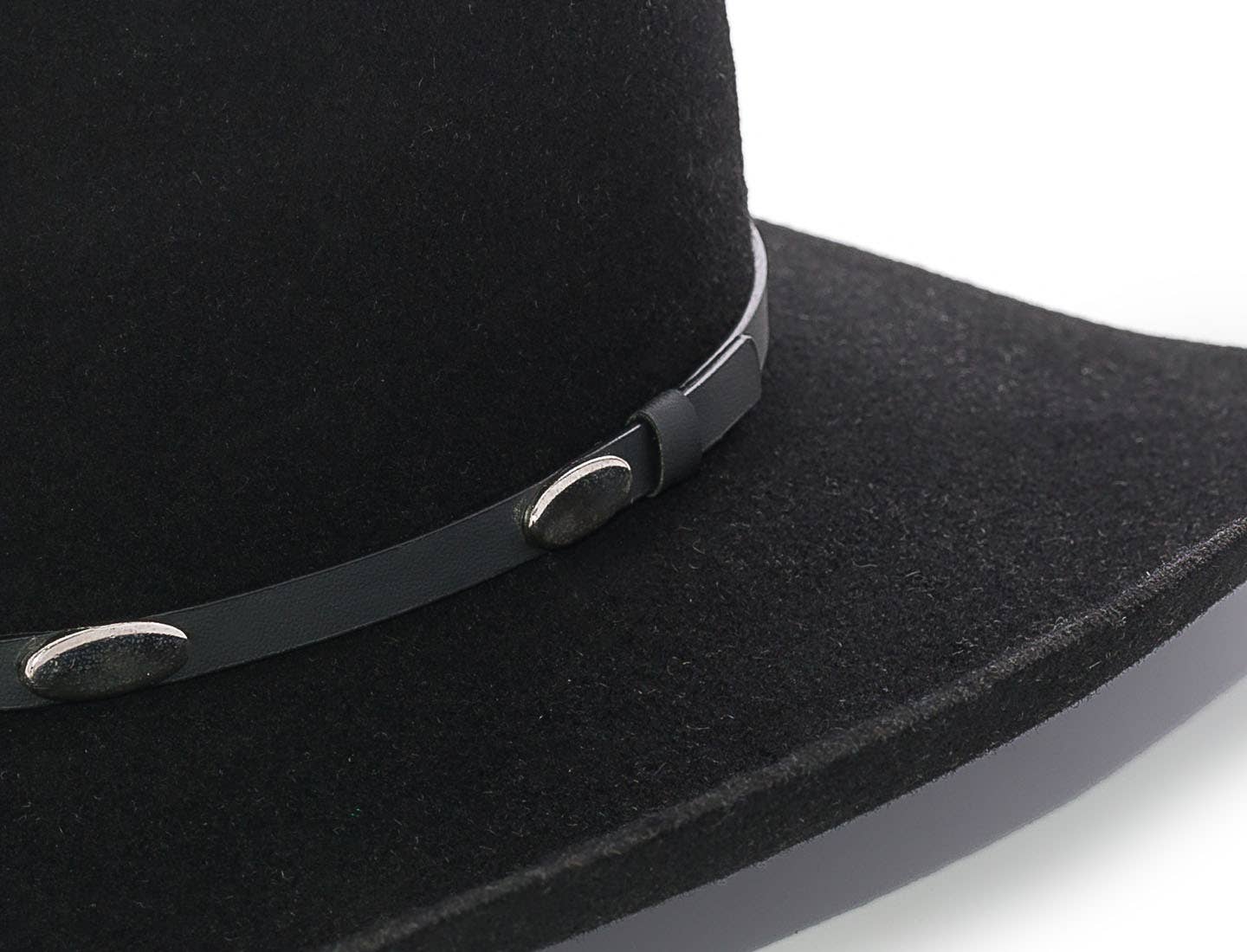 Master Hatters of Texas - Wholesale Cowboy Hat - Unisex - Hold Em Black Gambler Cowboy Hat - Unisex1