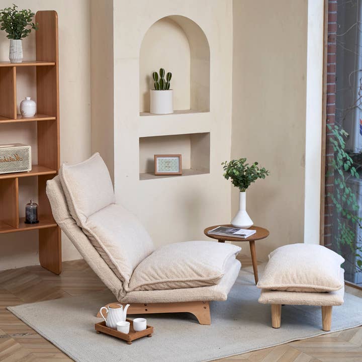39F Inc. - Wholesale Chair - Adjustable Floor Sofa Chair with Foldable Backrest