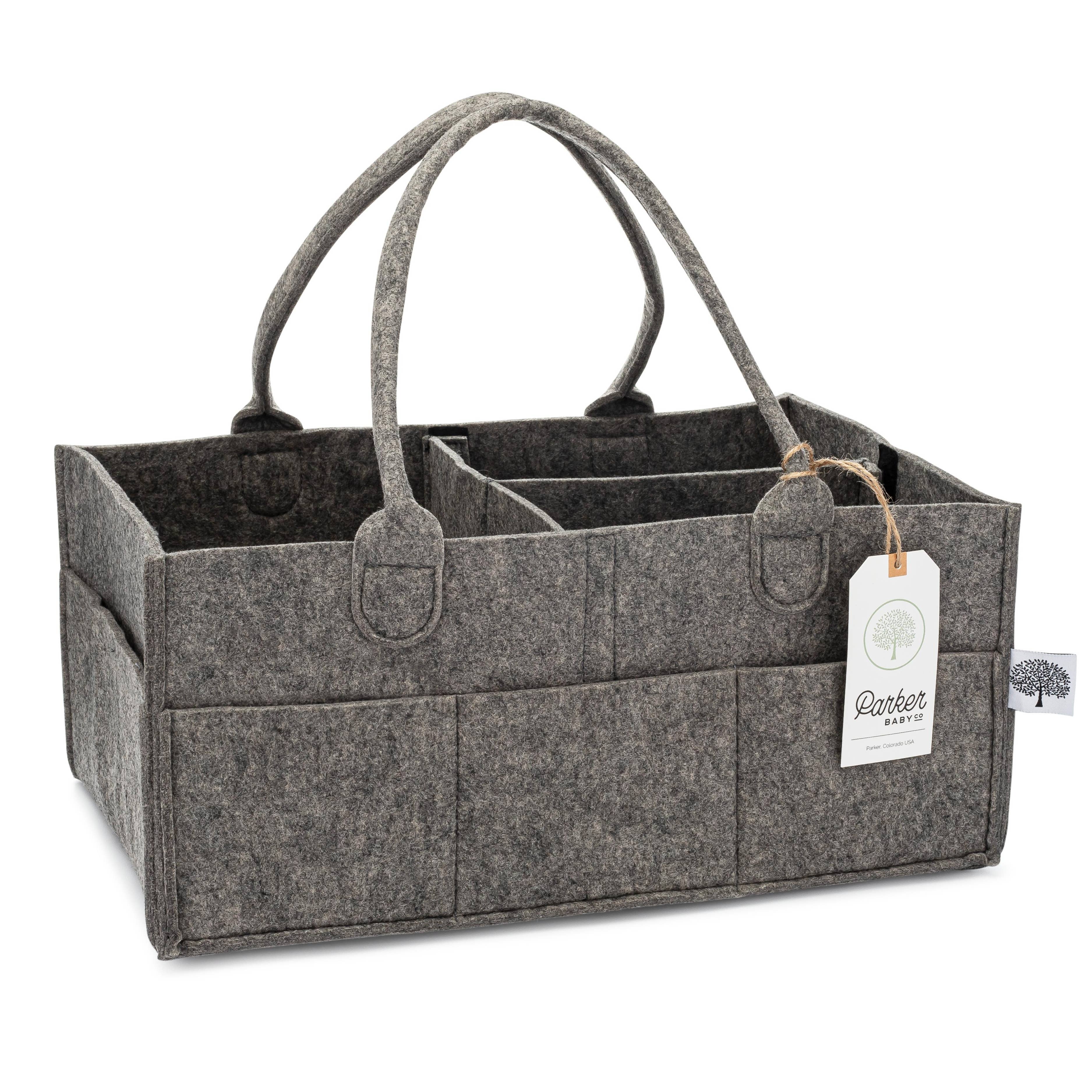 Parker Baby Co. - Wholesale Diaper Caddy - Baby - Diaper Caddy in Peppercorn9