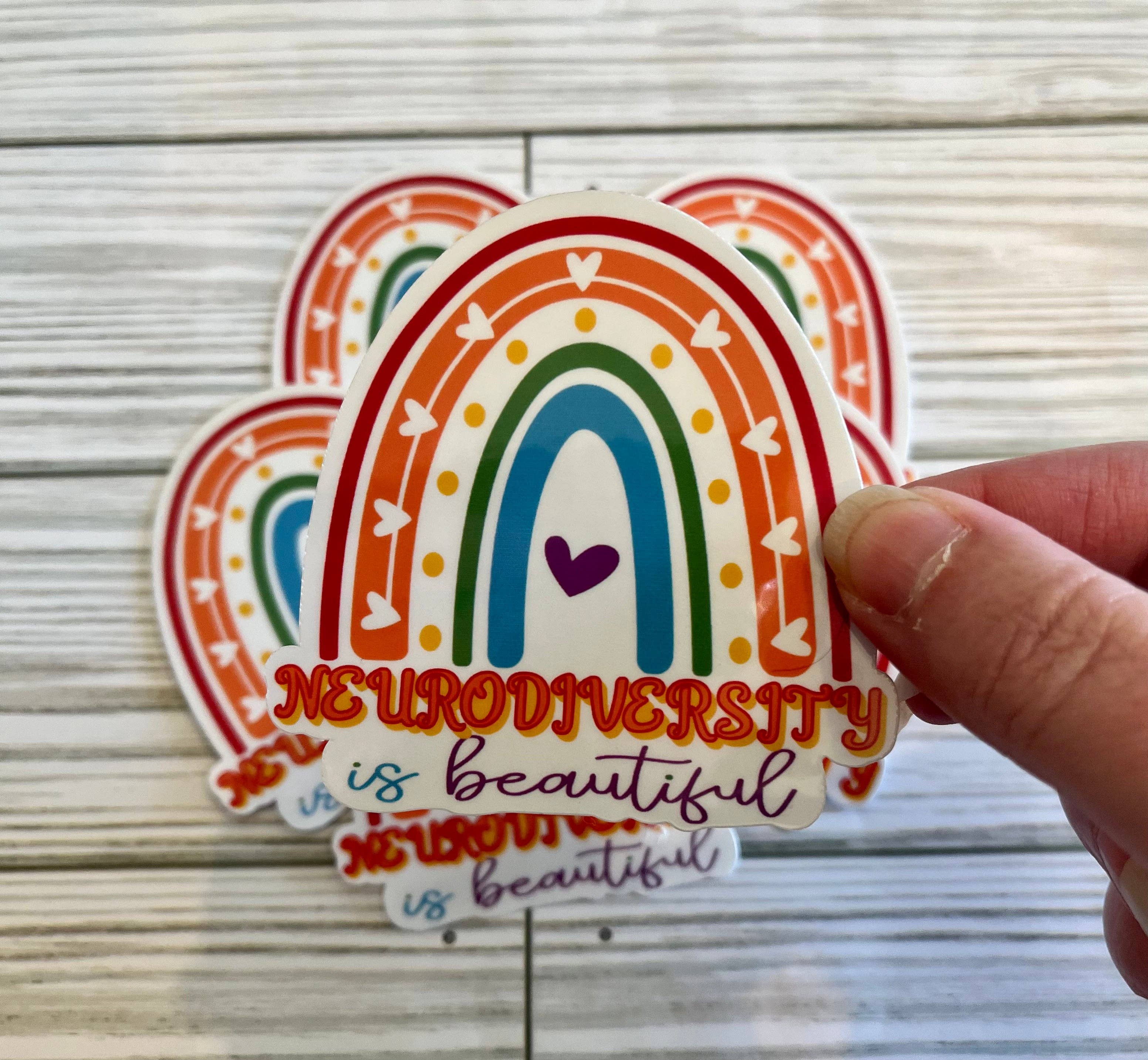 Graceful Darkness, LLC – Adesivo por atacado – Neurodiversidade, Vinil Sticker