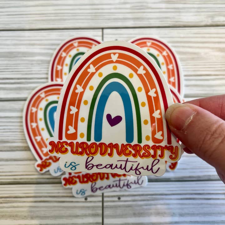 Graceful Darkness, LLC - Wholesale Sticker - Neurodiversity, Vinyl Sticker