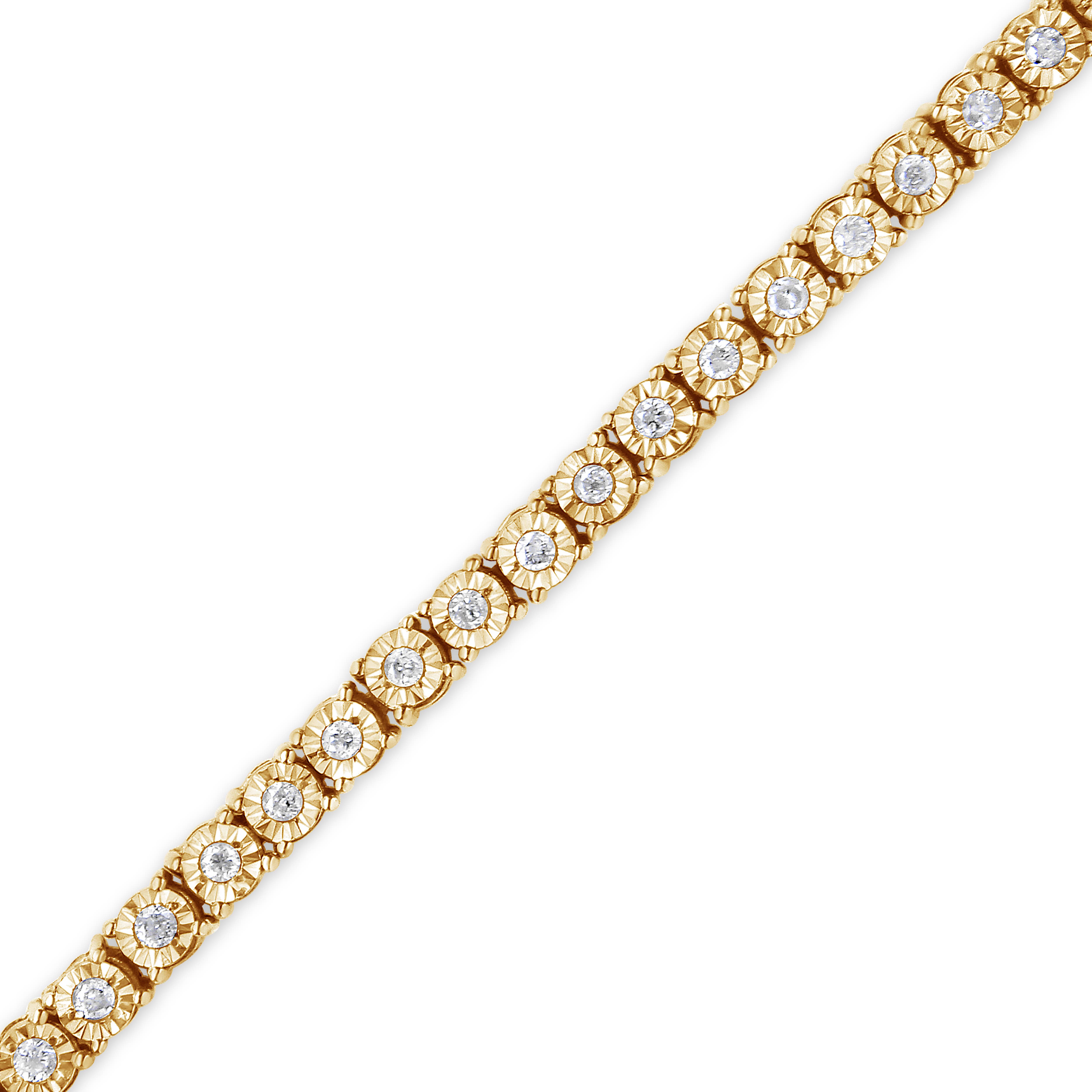 Infinite Jewels - Wholesale Tennis Bracelet - 1 Carat Real Diamond Tennis Bracelet In Sterling Silver10