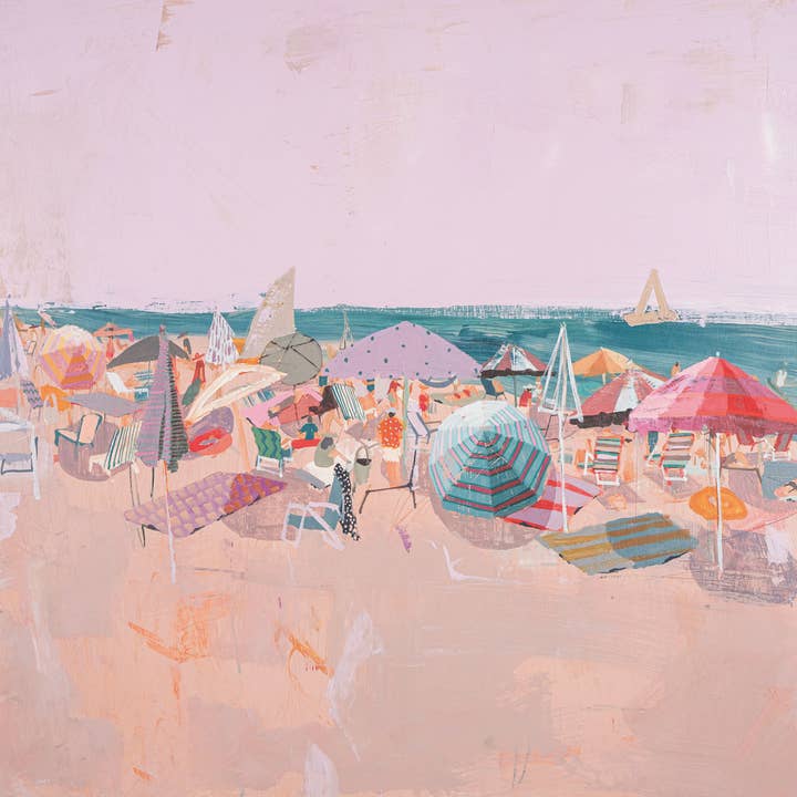 Teil Duncan - Wholesale Art Print - Plum Coast Print, 18"x24"