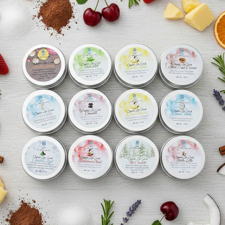 Natural Exfoliating Lip Scrub | Hydrating Sugar Polish for wholesale by SOAPY Bath and Body Products