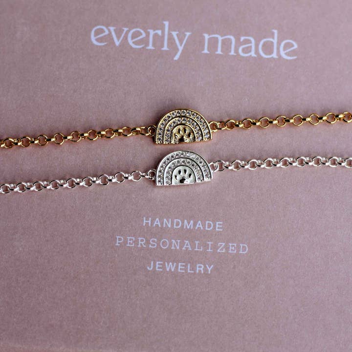 Everly Made - Wholesale Link & Chain Bracelet - Rainbow Bridge Bracelet - Pet Loss5