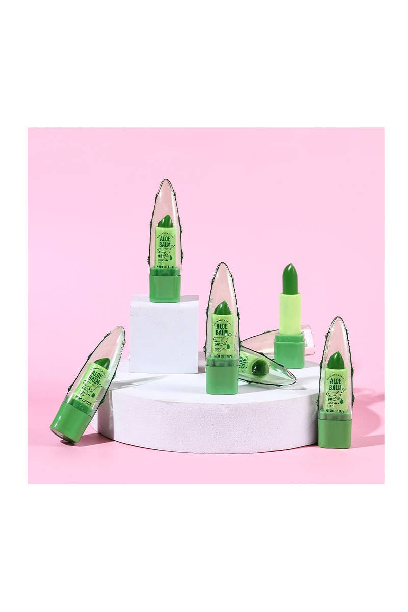 PINEAPPLE Beauty – wholesale Lip Balm – Romantic Beauty LB001 Aloe Vera Magic Lip Balm - 24 pcs8