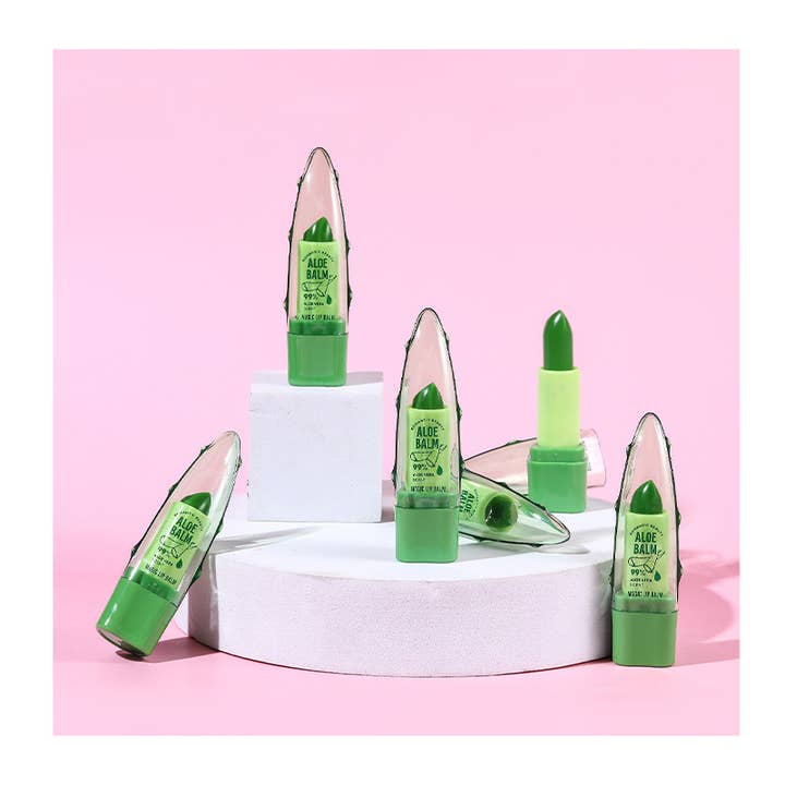 PINEAPPLE Beauty – wholesale Lip Balm – Romantic Beauty LB001 Aloe Vera Magic Lip Balm - 24 pcs8