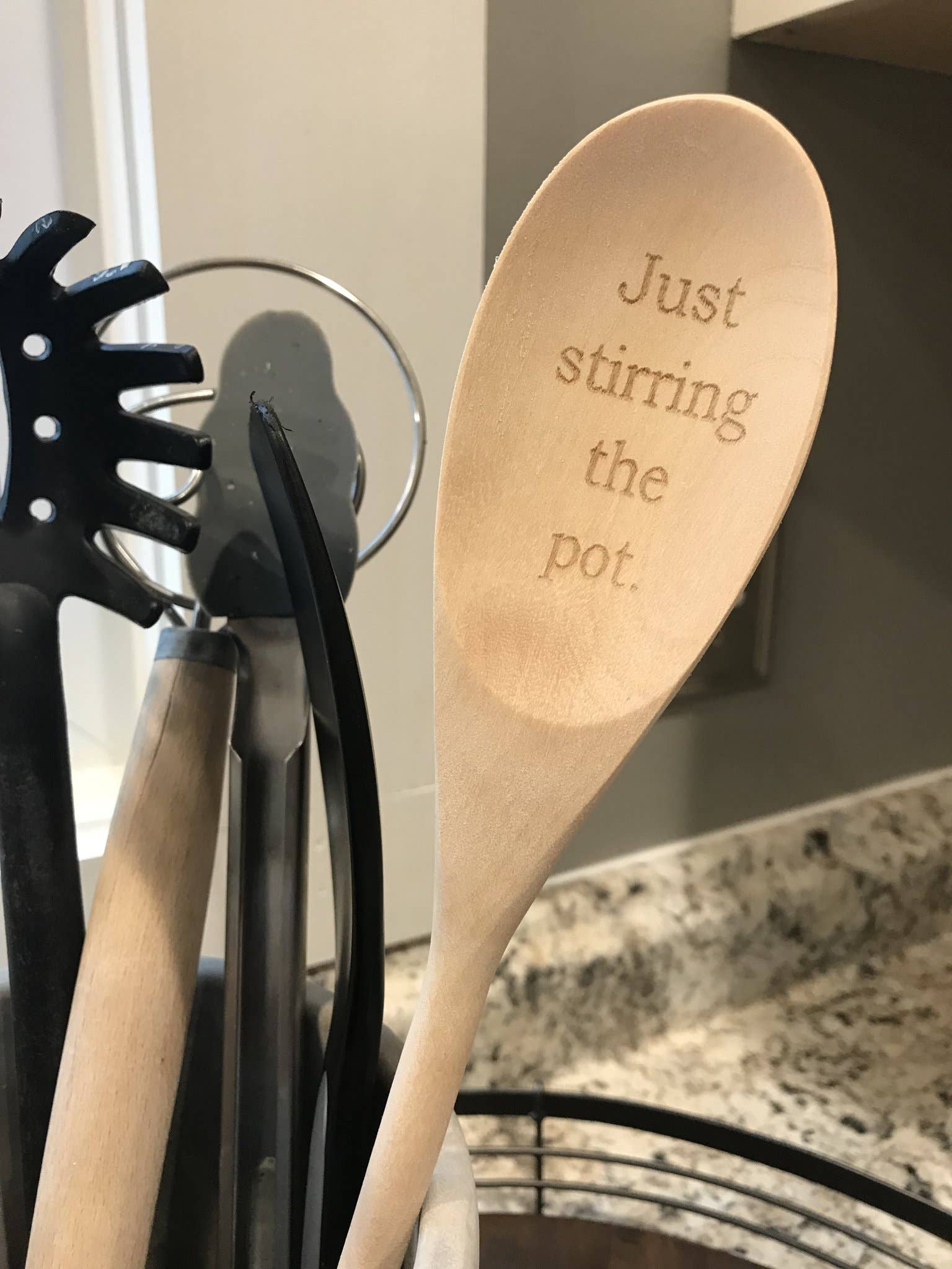 Buffalovely - Vente Cuillère de cuisine - Cuillère en bois2