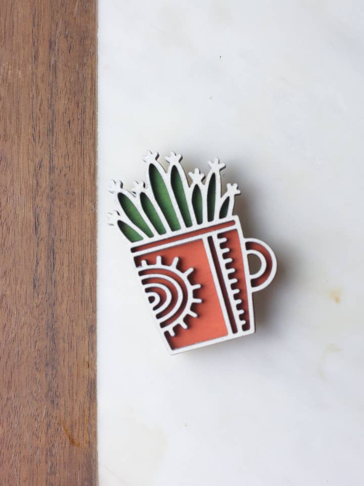 Imán de cocina Cuppa Suculent para venta al por mayor de Mulberry Creative