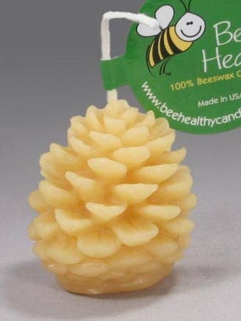 Small Pine Cone – Gold for wholesale by BEE HEALTHY CANDLES