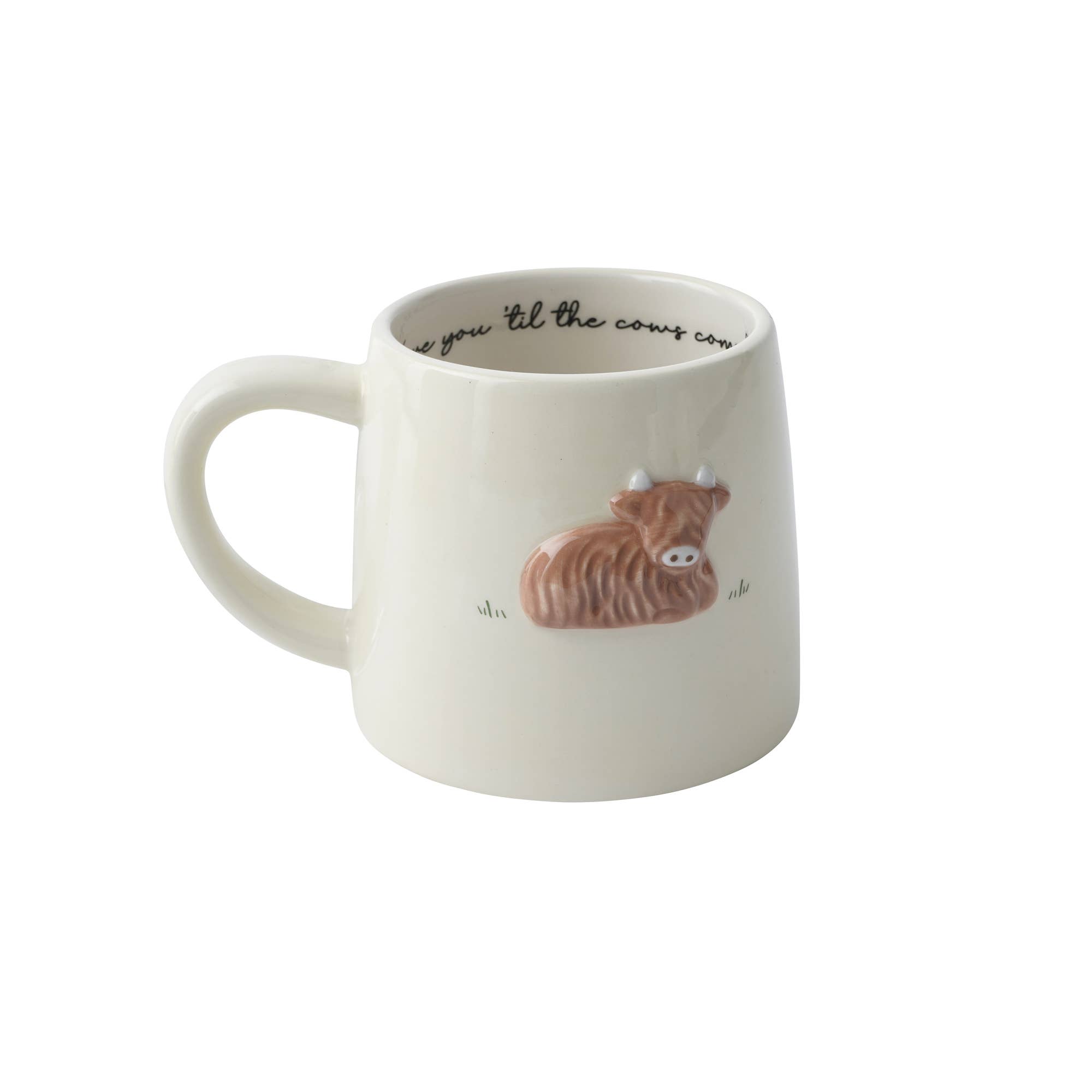 CGB Giftware - Wholesale Coffee Mug - Bramble Farm Highland Cow Stoneware Mug In Gift Box1
