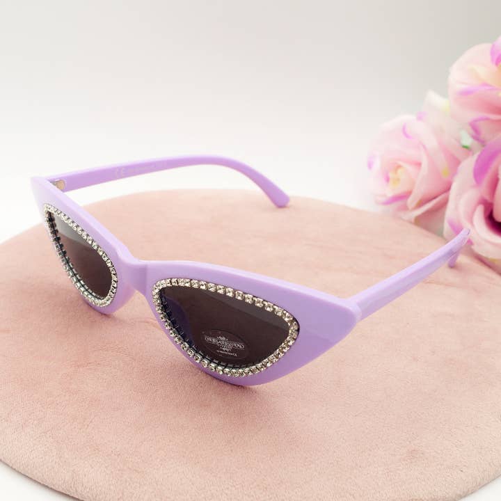 Daemon srls - Wholesale Sunglasses - Women's - ARYA CRYSTAL - Occhiali da sole Cateye UV400 con custodia3