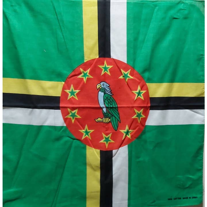 Worldwide Souvenir Mart - Wholesale Bandana - Unisex - Caribbean Carnival Flag Bandana/St Lucian Flag Bandana