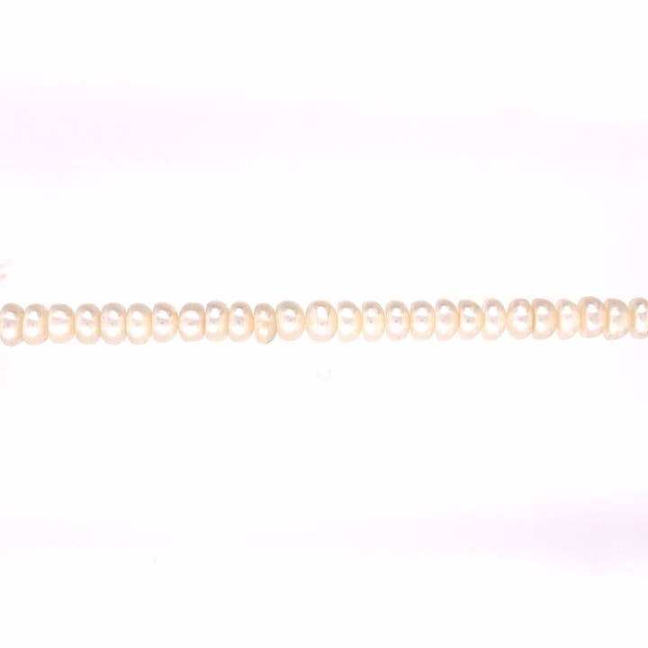 The Bead Bazaar - Vente Perle - Perles d'eau douce à boutons délicats, perles d'eau douce mauves de 5 x 6 mm, petites perles d'eau douce pour collier, perles en vrac pour la fabrication de bijoux4