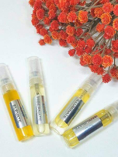 Kit minispray 4 profumati per la vendita all'ingrosso da parte di Perfect Blue Alchemy