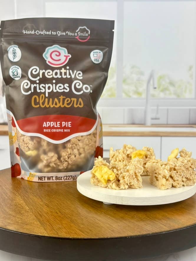 "Clusters" Apple Pie Crispie Mix - Case of 6 for wholesale by Creative Crispies Co.